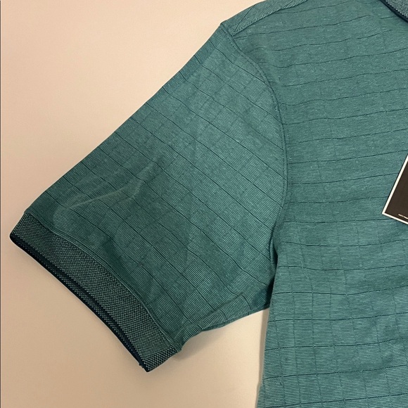 Haggar Men's Aqua Polo Shirt - Picture 7 of 10